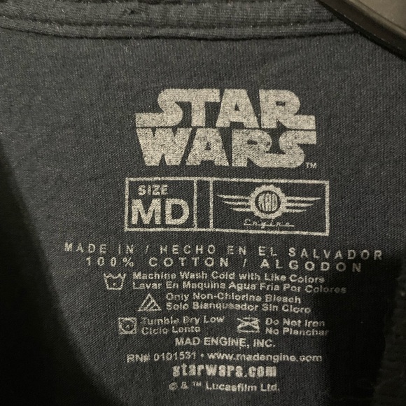 Star Wars T-shirt Size MD - Picture 3 of 4
